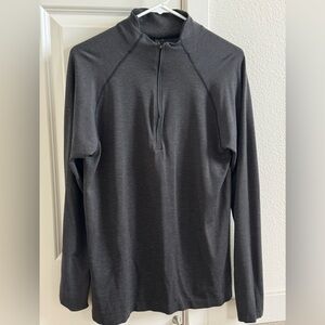 Lululemon Metal Vent Tech 1/2 Zip Grey Size M